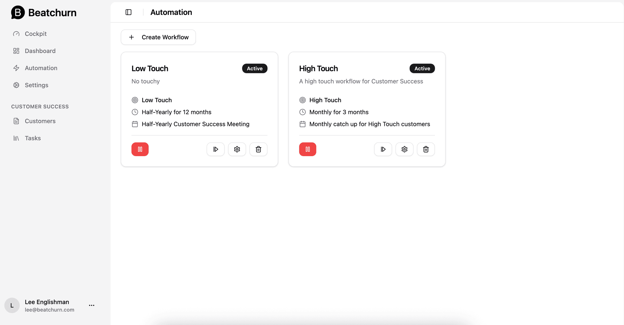 Create your own Automation Workflows
